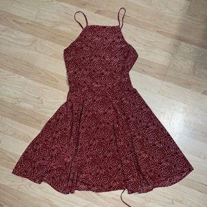 Xs hollister backless sun dress